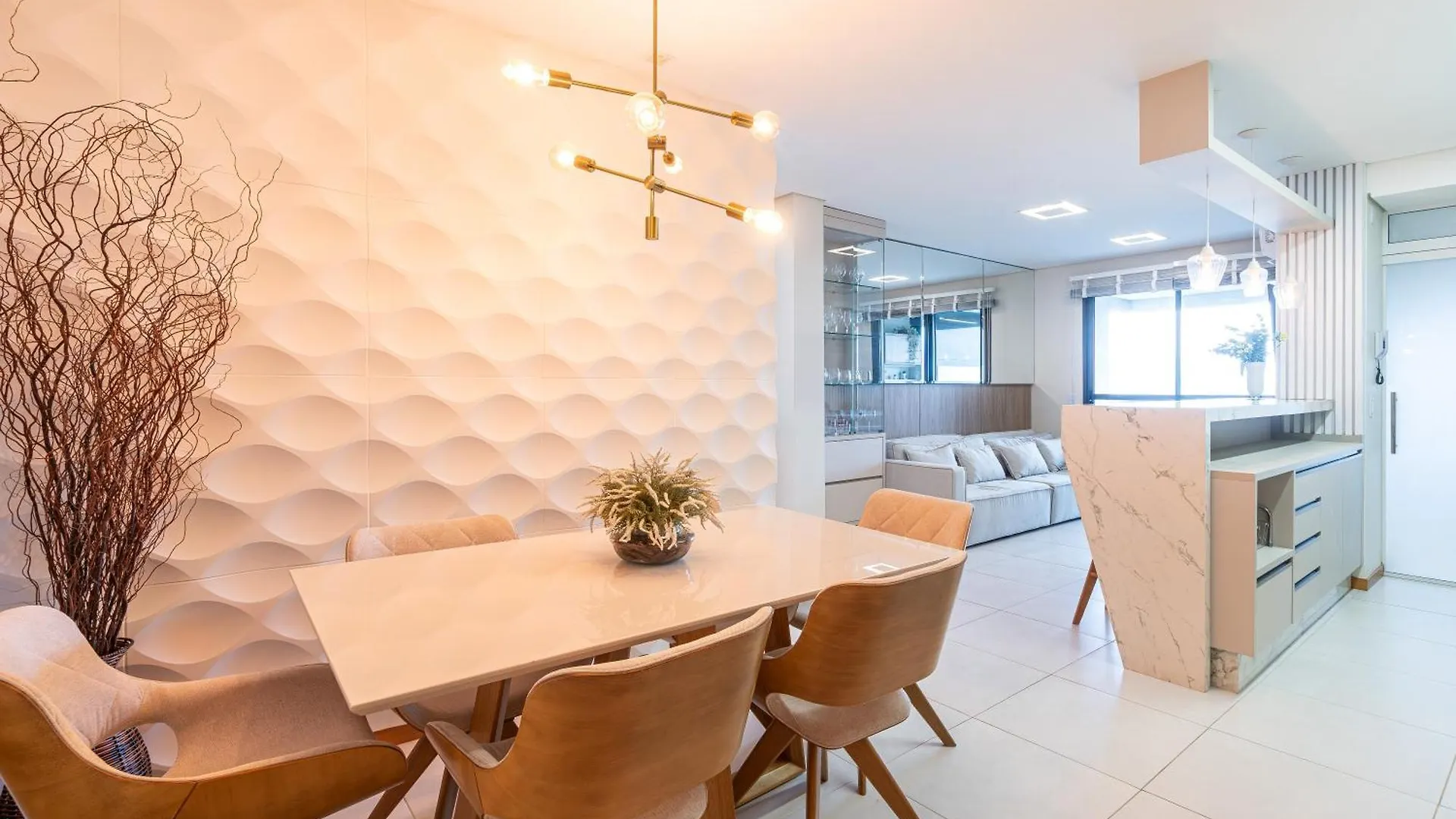 Apartament Apto Vista Mar 3 Quartos Ares Condicionados Cozinha Completa Piscina Academia Playground Infantil Salao De Jogos A 50M Praia Reserve Agora Mesmo! Penha