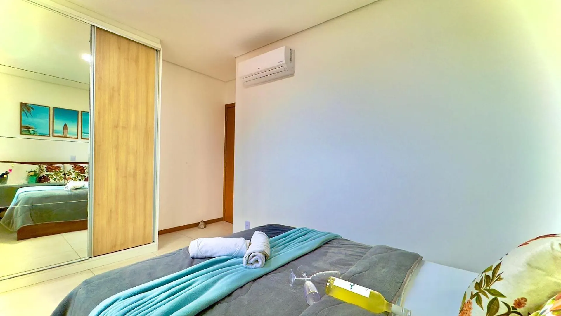 Apartament Apto Vista Mar 3 Quartos Ares Condicionados Cozinha Completa Piscina Academia Playground Infantil Salao De Jogos A 50M Praia Reserve Agora Mesmo! Penha