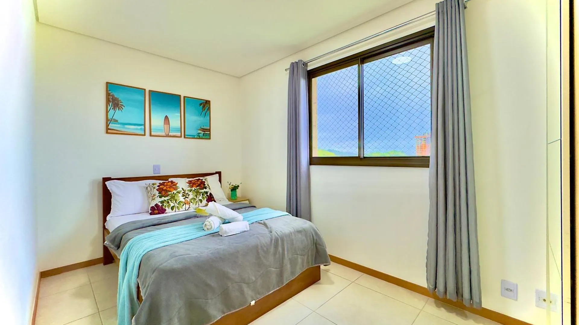 Apartament Apto Vista Mar 3 Quartos Ares Condicionados Cozinha Completa Piscina Academia Playground Infantil Salao De Jogos A 50M Praia Reserve Agora Mesmo! Penha