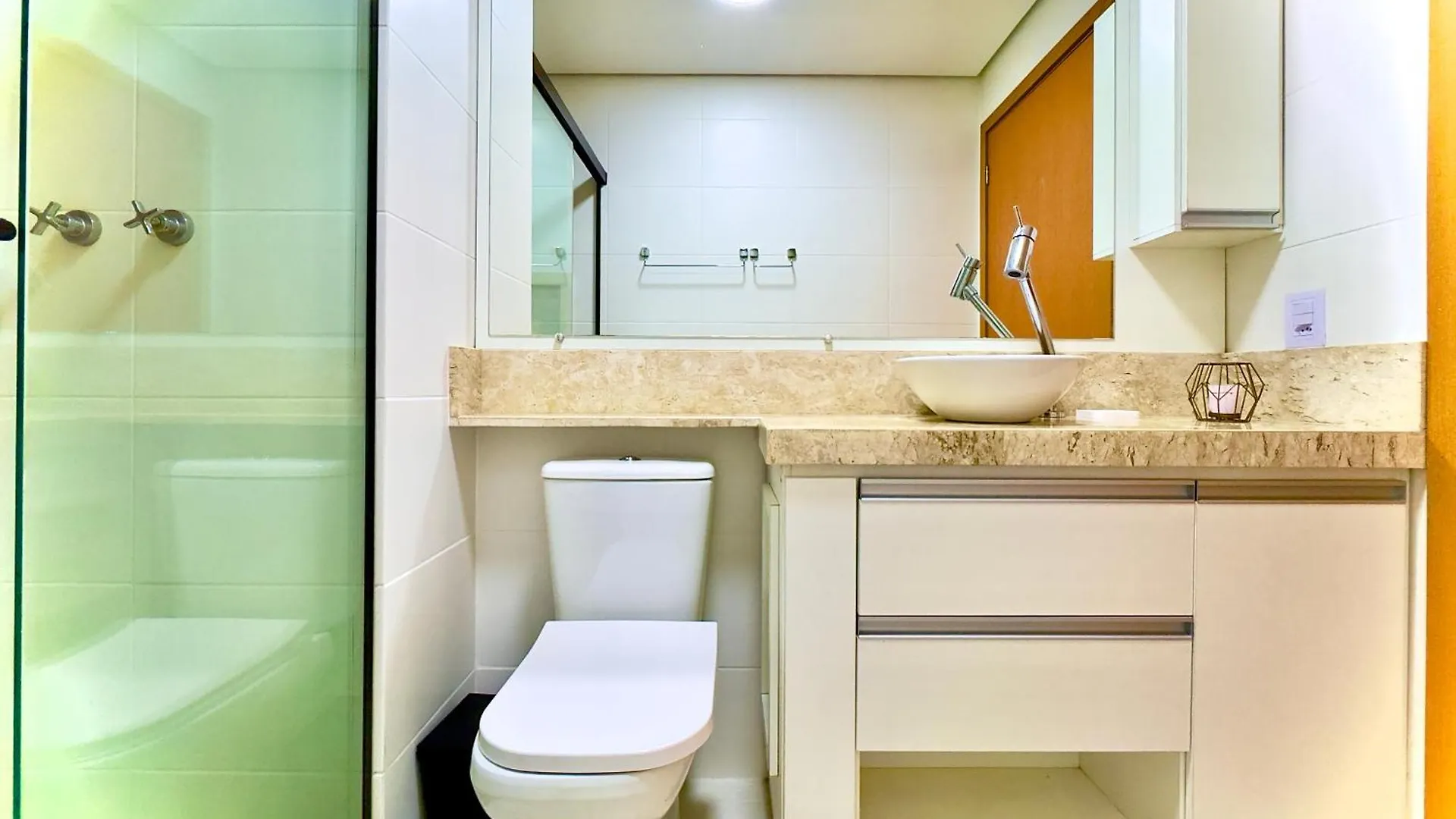 Apartament Apto Vista Mar 3 Quartos Ares Condicionados Cozinha Completa Piscina Academia Playground Infantil Salao De Jogos A 50M Praia Reserve Agora Mesmo! Penha