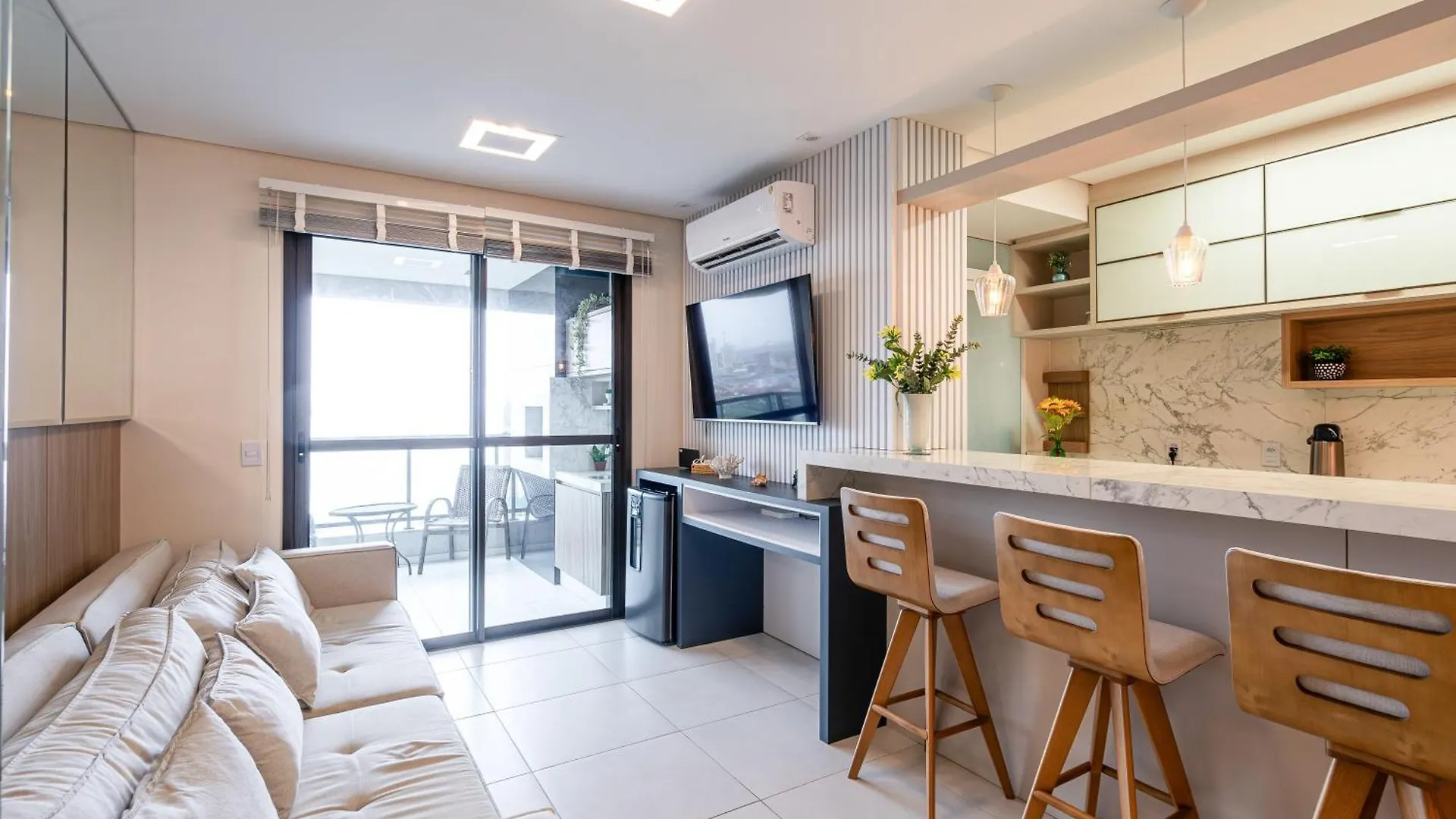 Apartment Apto Vista Mar 3 Quartos Ares Condicionados Cozinha Completa Piscina Academia Playground Infantil Salao De Jogos A 50M Praia Reserve Agora Mesmo! Penha