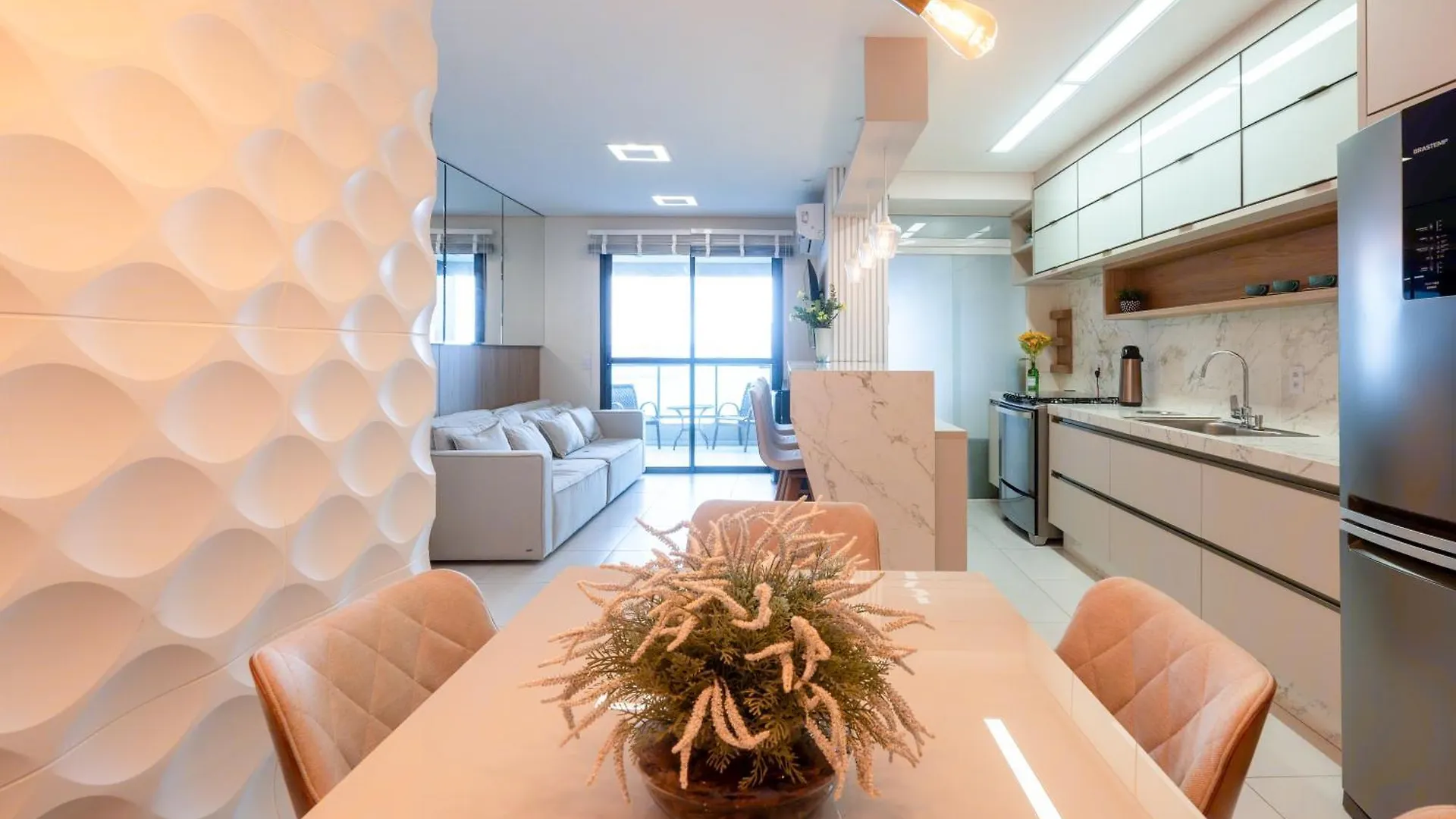 Apartment Apto Vista Mar 3 Quartos Ares Condicionados Cozinha Completa Piscina Academia Playground Infantil Salao De Jogos A 50M Praia Reserve Agora Mesmo! Penha  Brazil