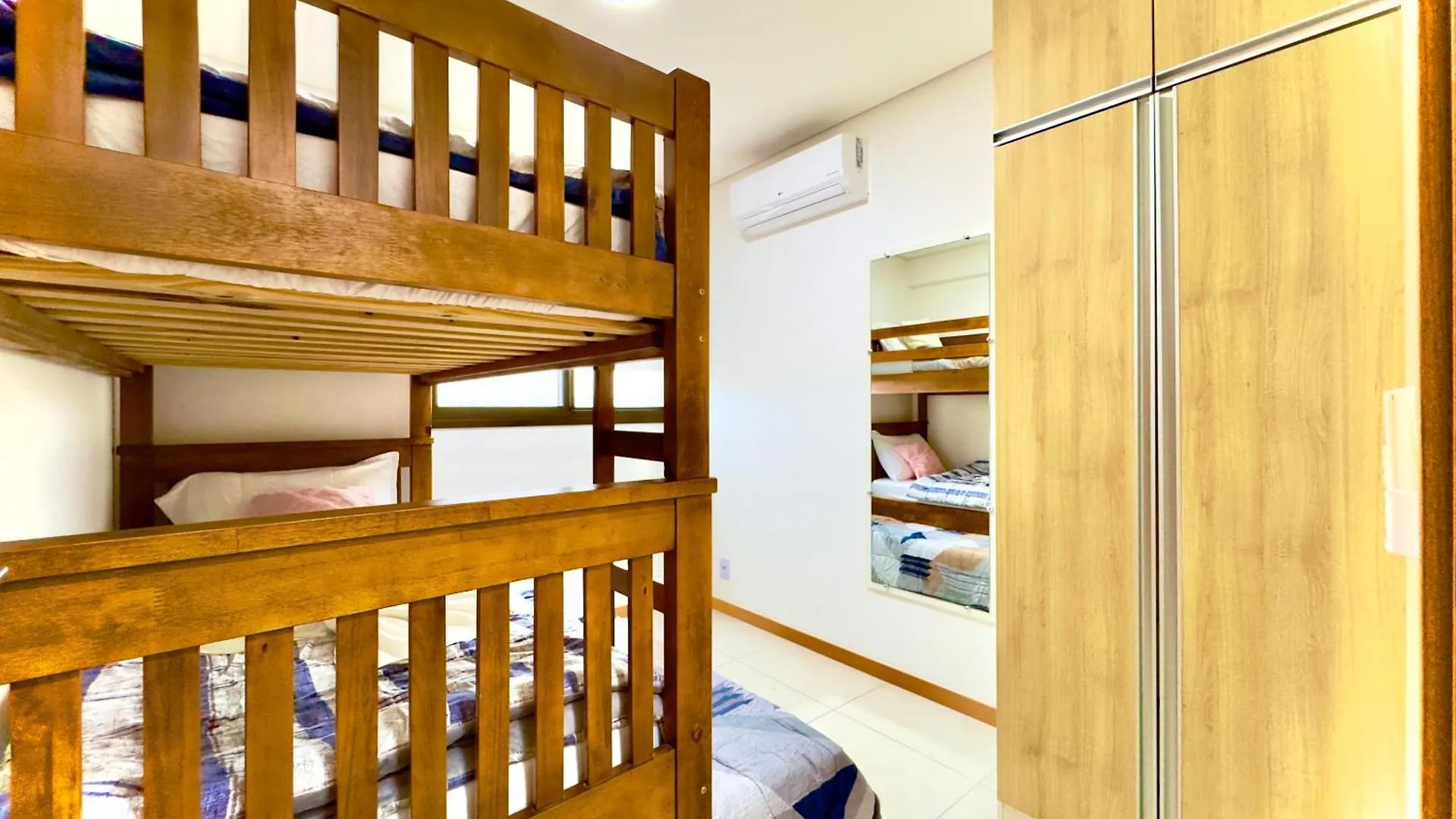 Apto Vista Mar 3 Quartos Ares Condicionados Cozinha Completa Piscina Academia Playground Infantil Salao De Jogos A 50M Praia Reserve Agora Mesmo! Penha Apartman