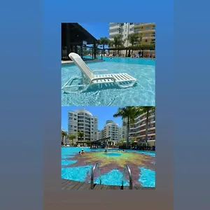  Apartamento Beto Carrero, Piscina, Praia, Playground, Academia, 2qt C/ 300 Canais, Nautilus Club